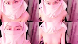 Jilbab Putih Di Anal